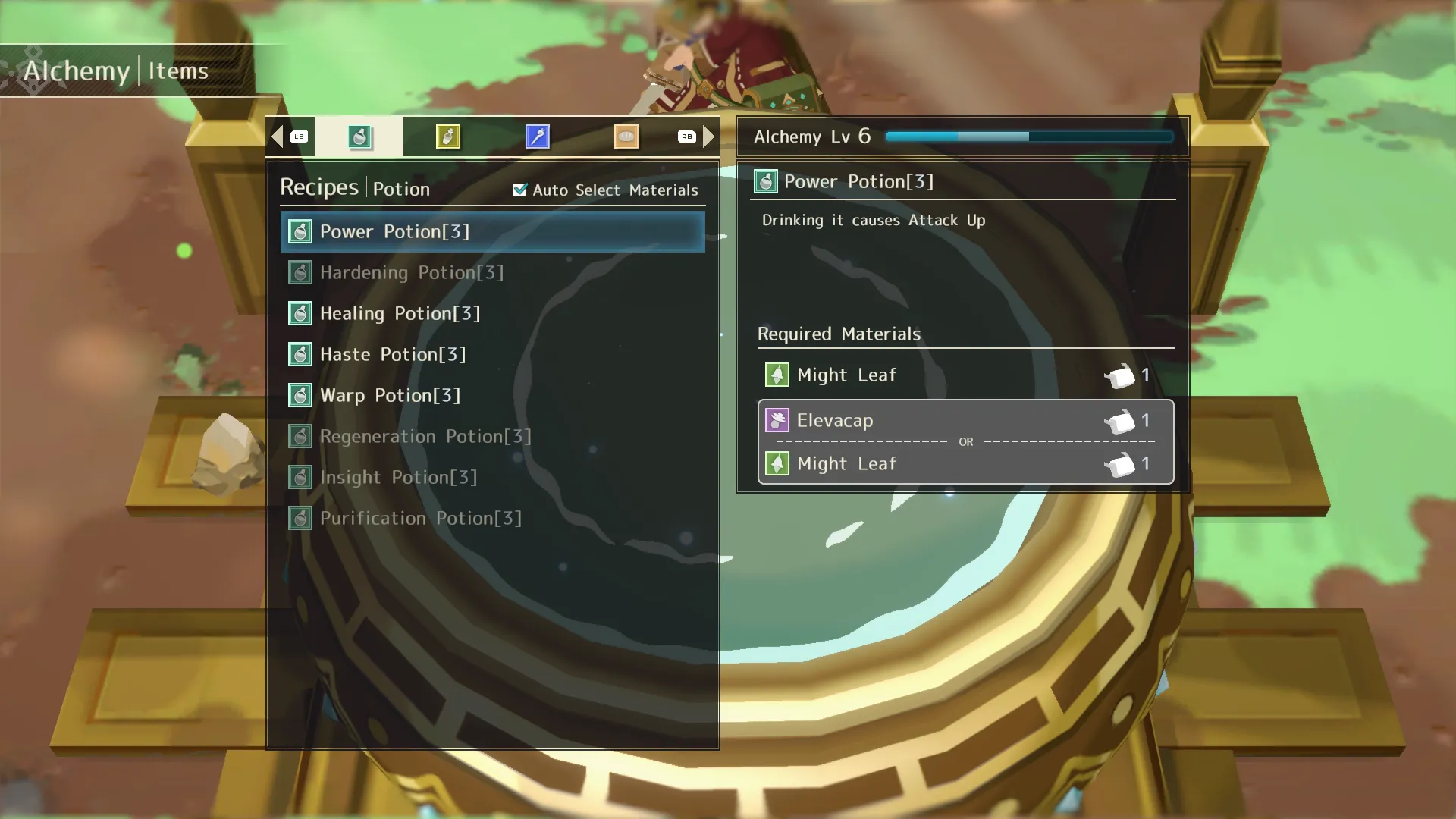 The Key to Adventure: Alchemy